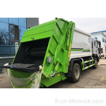 Camion à ordures compacteur